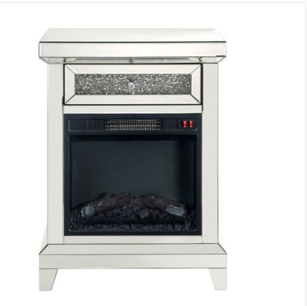Picture of Noralie LED Electric Fireplace with Drawer