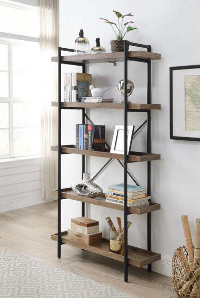 Picture of Zakwani Rustic Oak Bookshelf