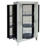 Picture of Lazy Susan Mirrored Bar Cabinet