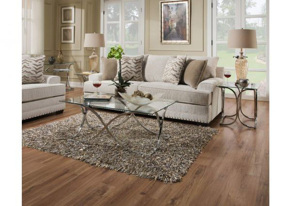 Picture of Chrome X Cocktail and End Tables 3 Piece Set