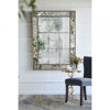 Picture of Antique Leaf Medallion Mirror