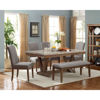 Picture of Vesper Marble & Wood Dining Table