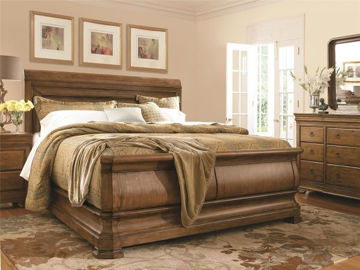 Picture of Louie P's Queen Sleigh Bed