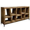 Picture of Walnut Finish Wood Bookcase