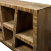 Picture of Walnut Finish Wood Bookcase