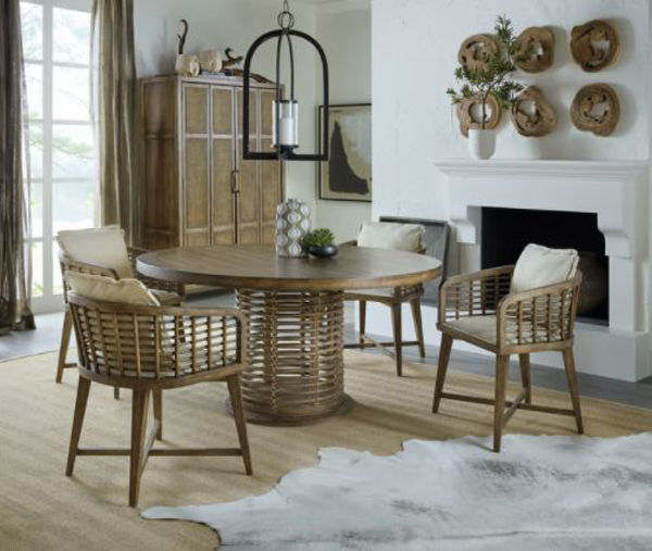 Picture of Sundance Rattan Dining Table with Chairs