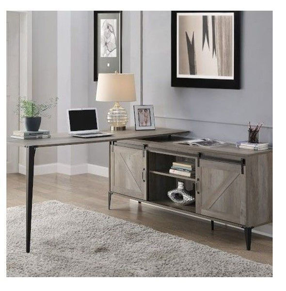 Picture of Zakwani Writing Desk - Grey Oak