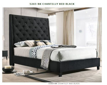 Picture of Chantilly Queen Velvet Bed