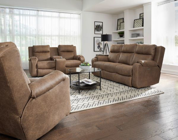 Picture of Contour Console Reclining Loveseat