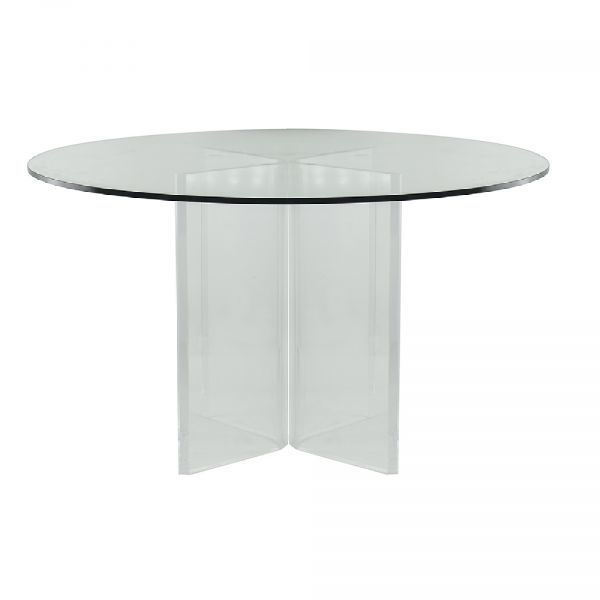 Picture of Lucent Glass & Acrylic Round Dining Table