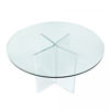 Picture of Lucent Glass & Acrylic Round Dining Table