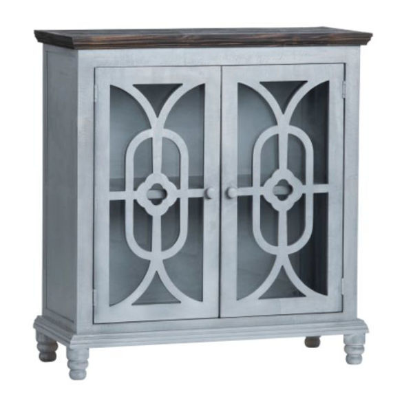 Picture of Gray/Natural 2 Door Sideboard