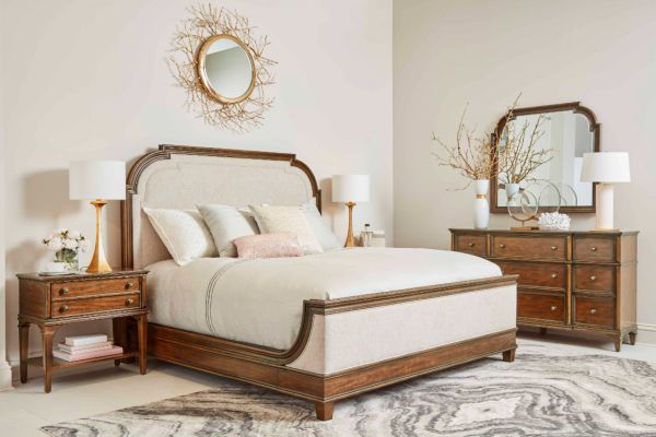Picture of Newel King Upholstered Bed
