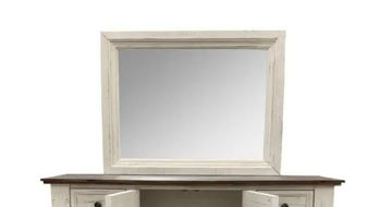Picture of Martha Mirror Nero White