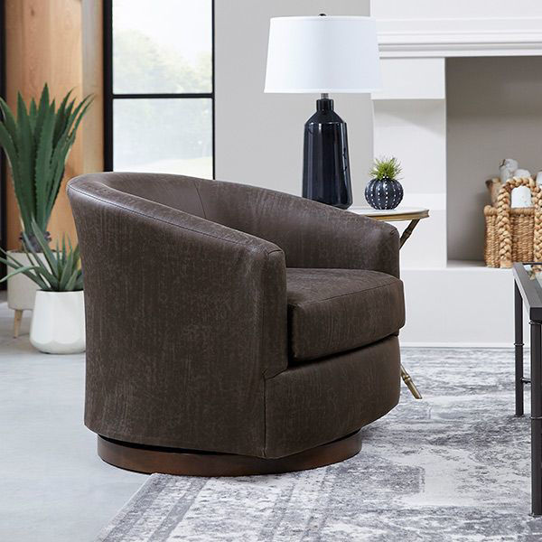 Picture of Ennely Swivel Barrel Chair