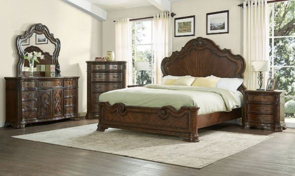 Picture of ROYALE KING PANEL BED