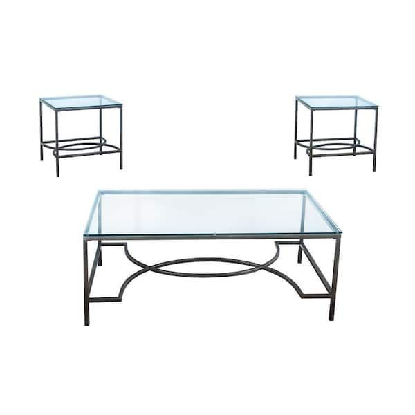 Picture of Gunmetal Occasional Table Trio