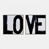 Picture of LOVE 95X47 Framed Art Set