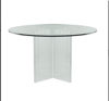 Picture of Lucent Glass & Acrylic Round Dining Table