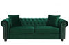 Picture of Greenwich Emerald Upholstered Sofa