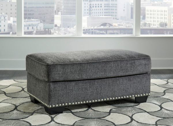 Picture of LOCKLIN CARBON OTTOMAN
