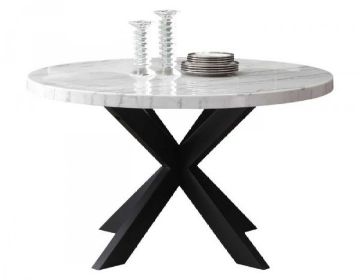 Picture of XENA ROUND MARBLE TOP DINING TABLE
