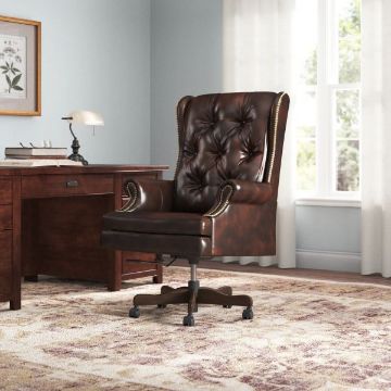 Picture of HAVANA LEATHER DESK CHAIR
