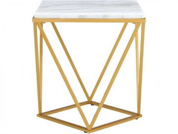 Picture of RIKO SQUARE GOLD END TABLE