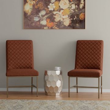 Picture of ELISE RUST DINING CHAIR