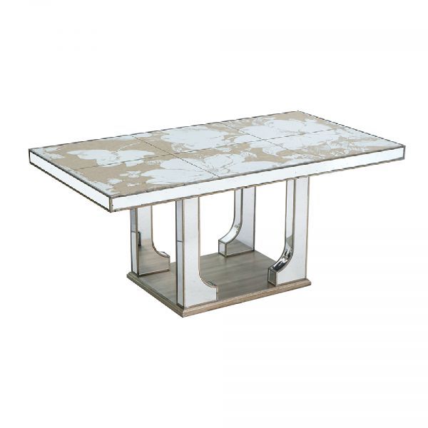 Picture of FLORAL MIRROR DINING TABLE
