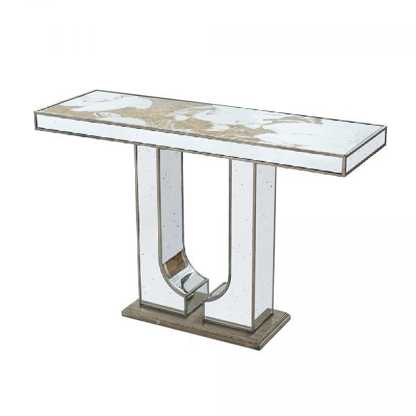 Picture of FLORAL MIRROR CONSOLE