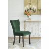 Picture of GREEN VELVET DINING CHAIR