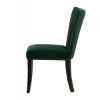 Picture of GREEN VELVET DINING CHAIR