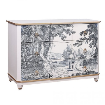 Picture of  WILLOW WHITE SCENIC CHEST