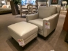 Picture of LINN LEATHER CHAIR & OTTOMAN