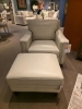 Picture of LINN LEATHER CHAIR & OTTOMAN