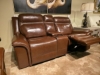 Picture of COPPER POWER LOVESEAT WITH CONSOLE