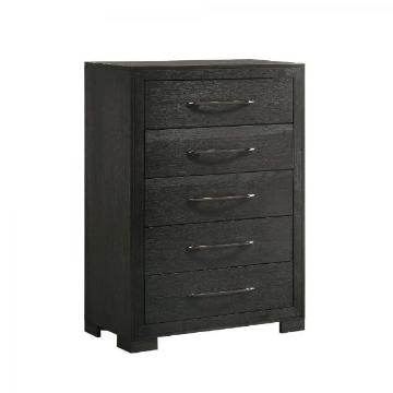 Picture of ALLAN BLACK FIVE DRAWER CHEST