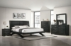 Picture of ALLAN QUEEN BLACK PLATFORM BED