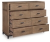Picture of TOMTYN EIGHT DRAWER DRESSER