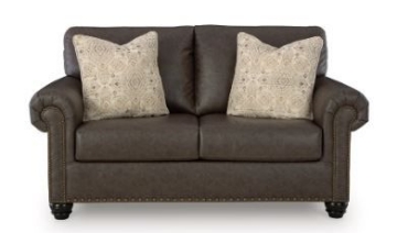 Picture of ROXMERE UMBER LOVESEAT
