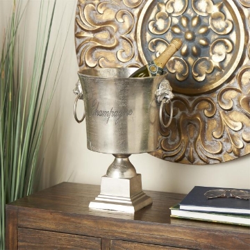 Picture of DECORATIVE SILVER CHAMPAGNE BUCKET