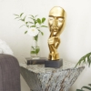 Picture of CONTEMPLATIVE GOLD FACE SCULPTURE