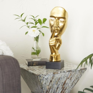 Picture of GOLD MASK SCULPTURE