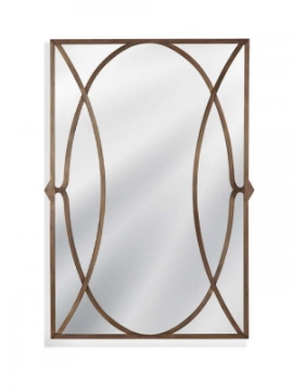 Picture of LATTICE RECTANGULAR WALL MIRROR