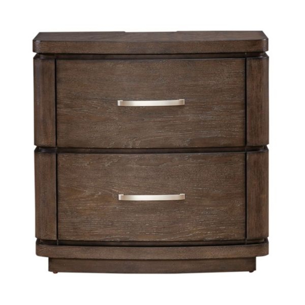Picture of CASCADE FALLS TWO DRAWER NIGHTSTAND W/ CHARGER