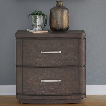Picture of CASCADE FALLS TWO DRAWER NIGHTSTAND W/ CHARGER