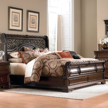 Picture of ARBOR PLACE KING SLEIGH BED