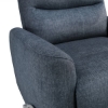 Picture of TAKAMI BLUE SWIVEL RECLINER