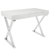 Picture of GLOSSY WHITE WRITING DESK